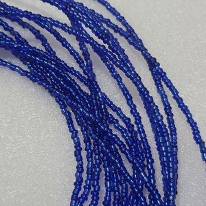 Blue waistbeads